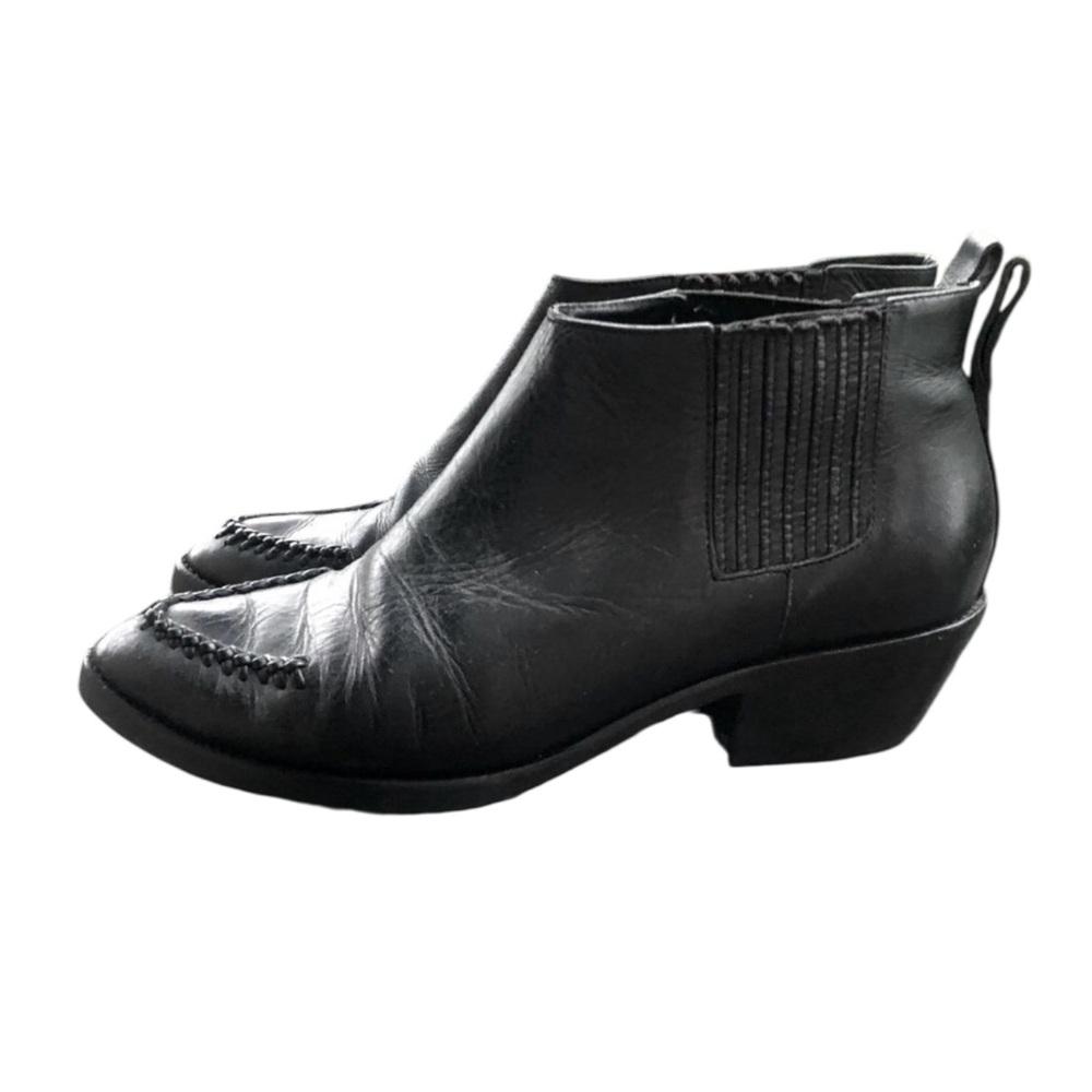 Zimmerman Weekend Boot - Black - Chelsea Western Ankle Boots - size 38 ( US 9 )